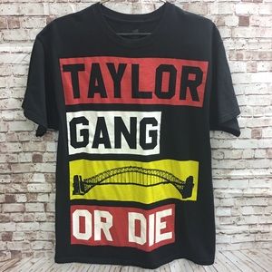 Taylor Gang Or Die Wiz Khalifa Hip Hop T-Shirt LG